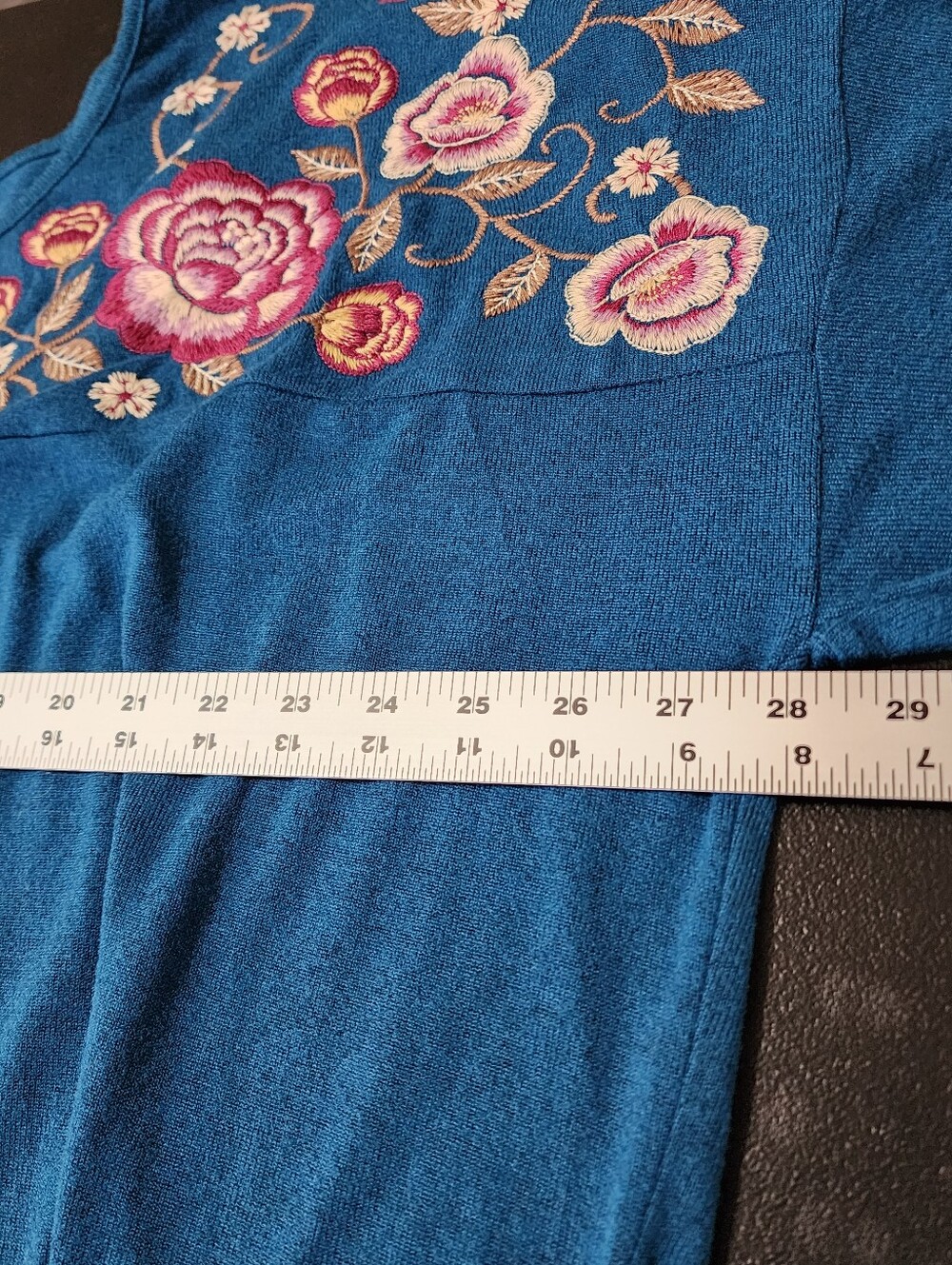 Boho Embroidered Tunic Top | Savanna Jane | 2X - Picture 8 of 9